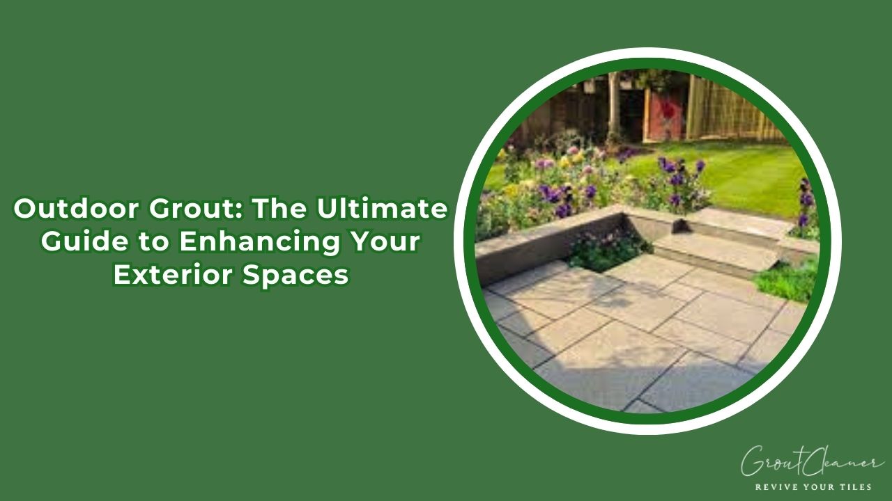 Outdoor Grout