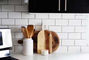 how to grout a tile backsplash