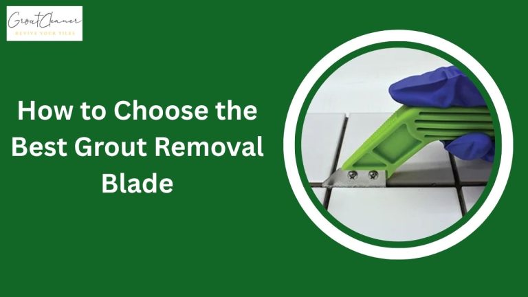 How to Choose the Best Grout Removal Blade