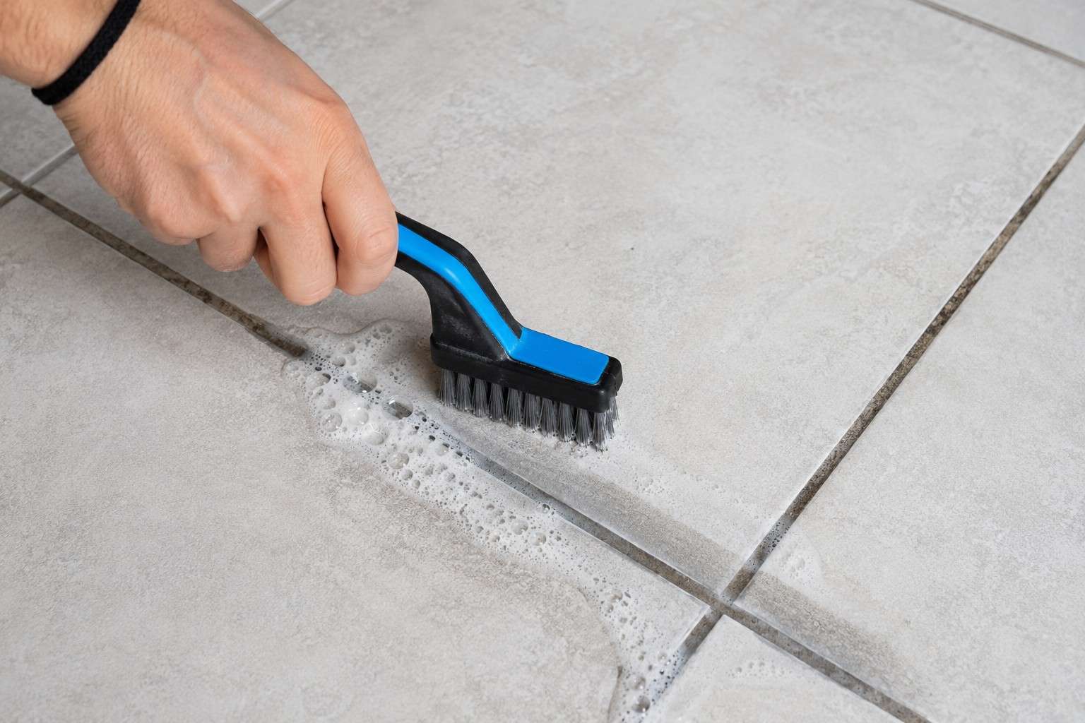 grout cleaner brush cleaning tile grout lines