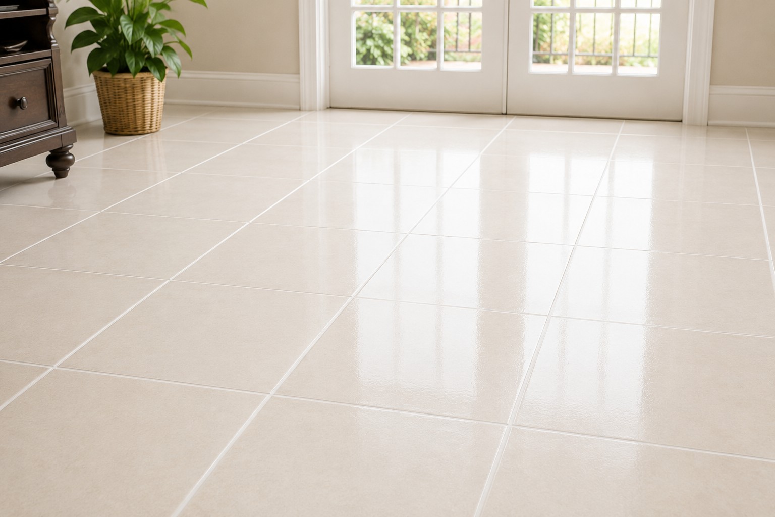 Homemade Grout Cleaner: Best DIY Recipes with Baking Soda & Vinegar 24 sparkling clean grout after homemade cleaning